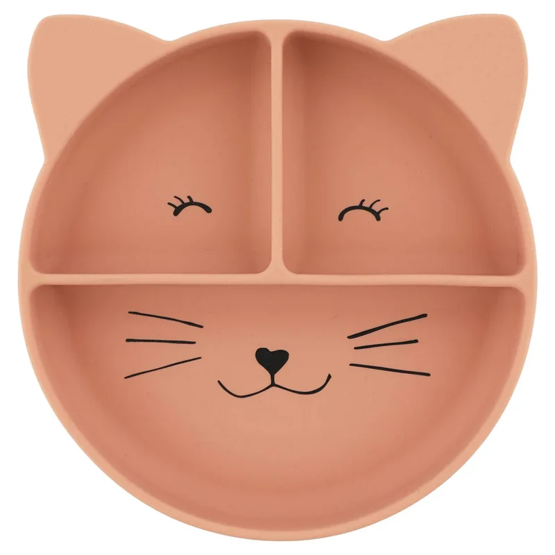 Silikon-Esslernteller mit Saugnapf - Mrs. Cat - Trixie Baby