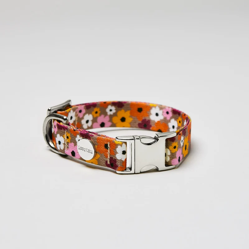 Welpenhalsband BLUMENMEER