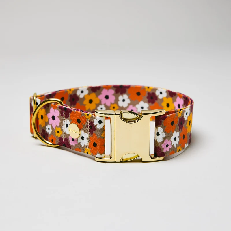 Welpenhalsband BLUMENMEER