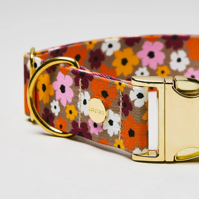 Welpenhalsband BLUMENMEER