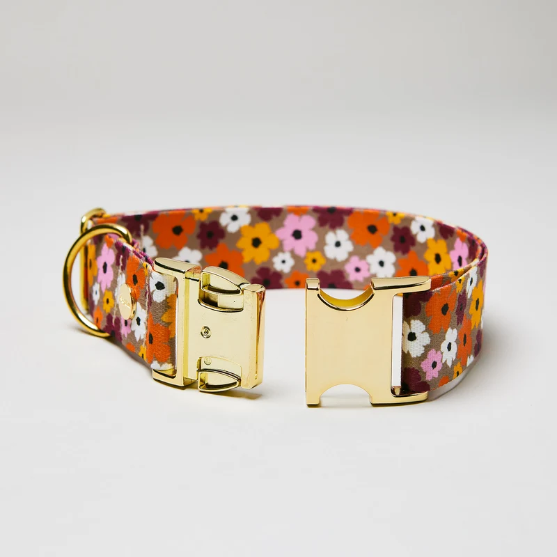 Welpenhalsband BLUMENMEER