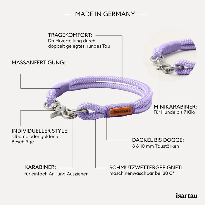 Festes Halsband Very Peri LAVENDEL