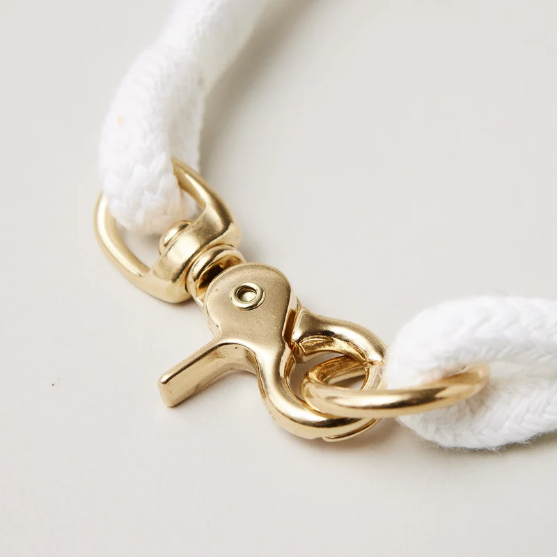 Festes Halsband Pure Breeze WEISS