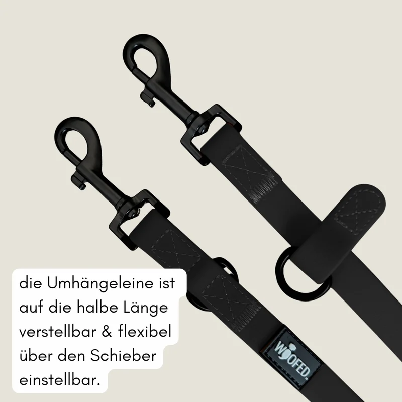 Umhängeleine WOOFLEX® Classic Phantom Black
