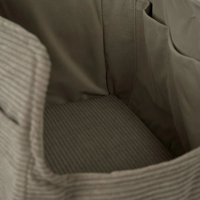 Hundetragetasche Vilda Cord Taupe