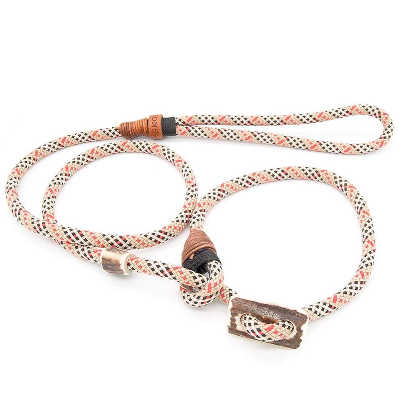 Retrieverleine 8mm Tau - Elegant-Style