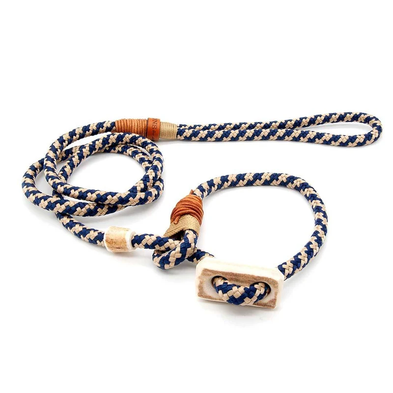 Retrieverleine 8mm Tau - Elegant-Style