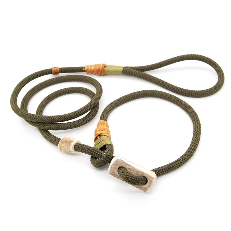Retrieverleine 8mm Tau - Elegant-Style