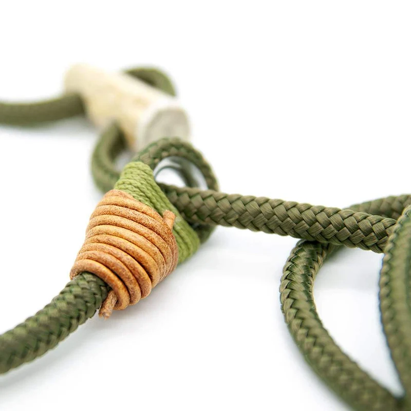 Retrieverleine 6mm Tau - Elegant-Style