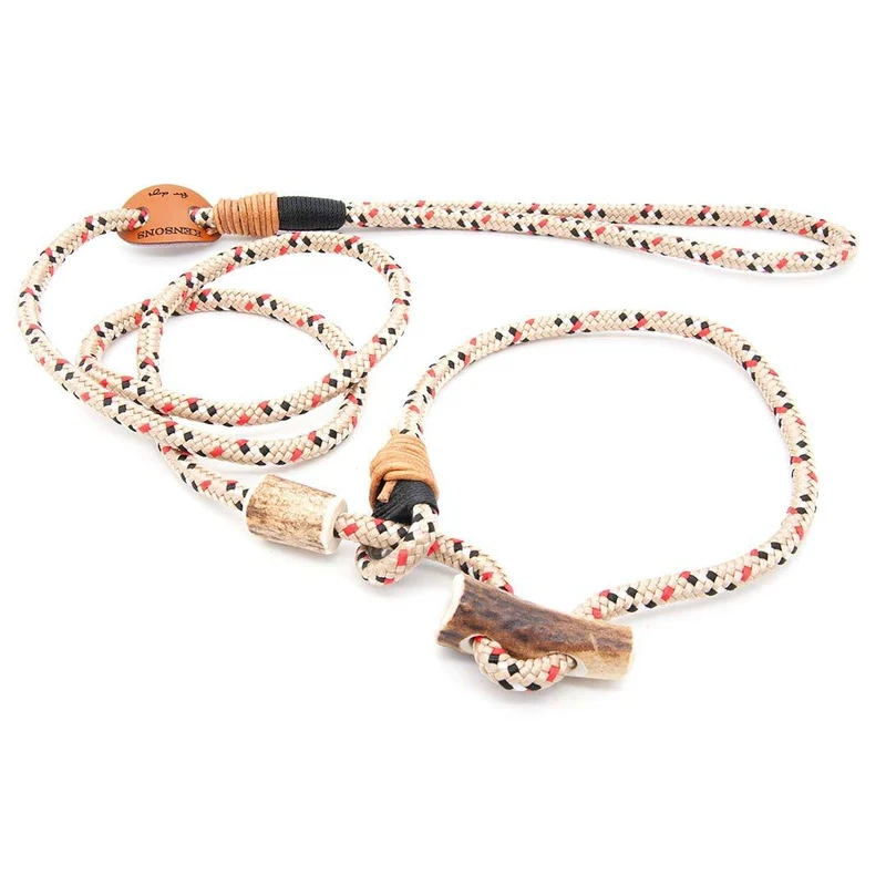 Retrieverleine 6mm Tau - Elegant-Style