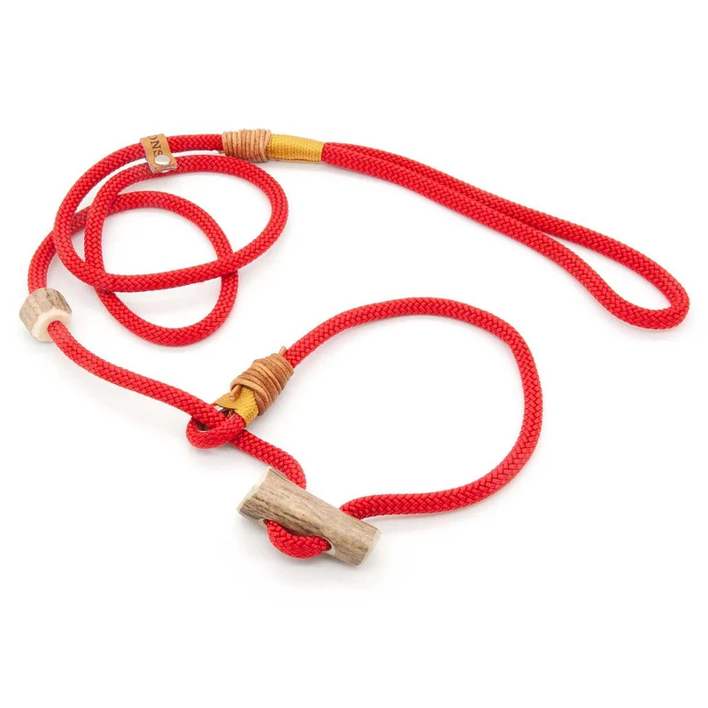 Retrieverleine 6mm Tau - Elegant-Style