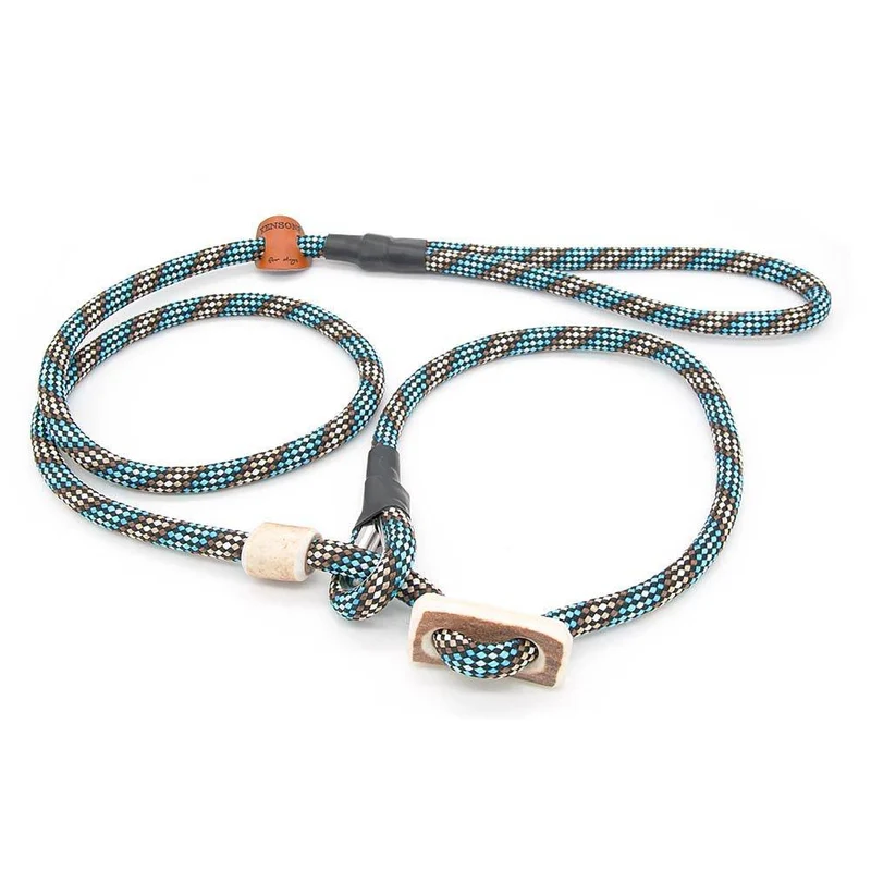 Retrieverleine 8mm Tau - Sporty-Style