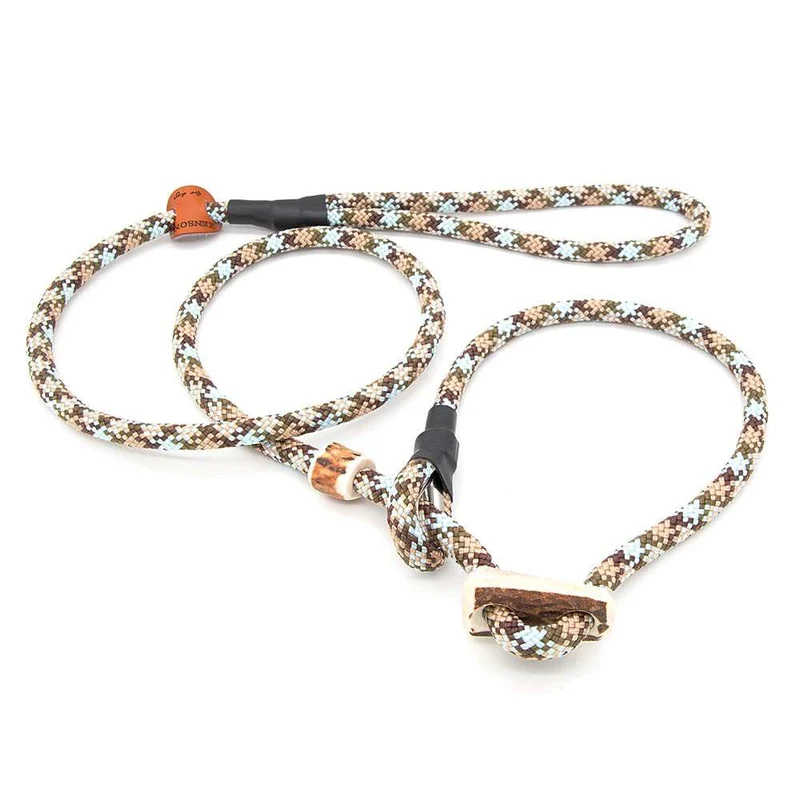 Retrieverleine 8mm Tau - Sporty-Style