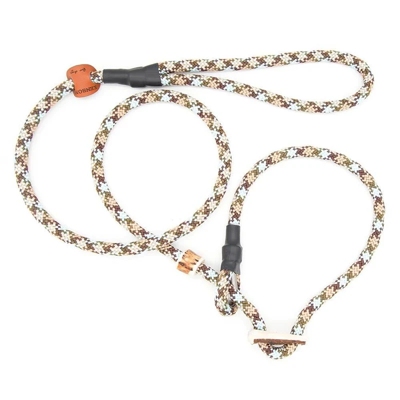 Retrieverleine 8mm Tau - Sporty-Style
