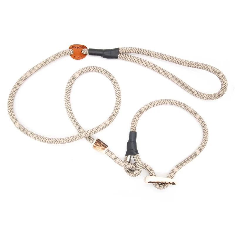 Retrieverleine 8mm Tau - Sporty-Style