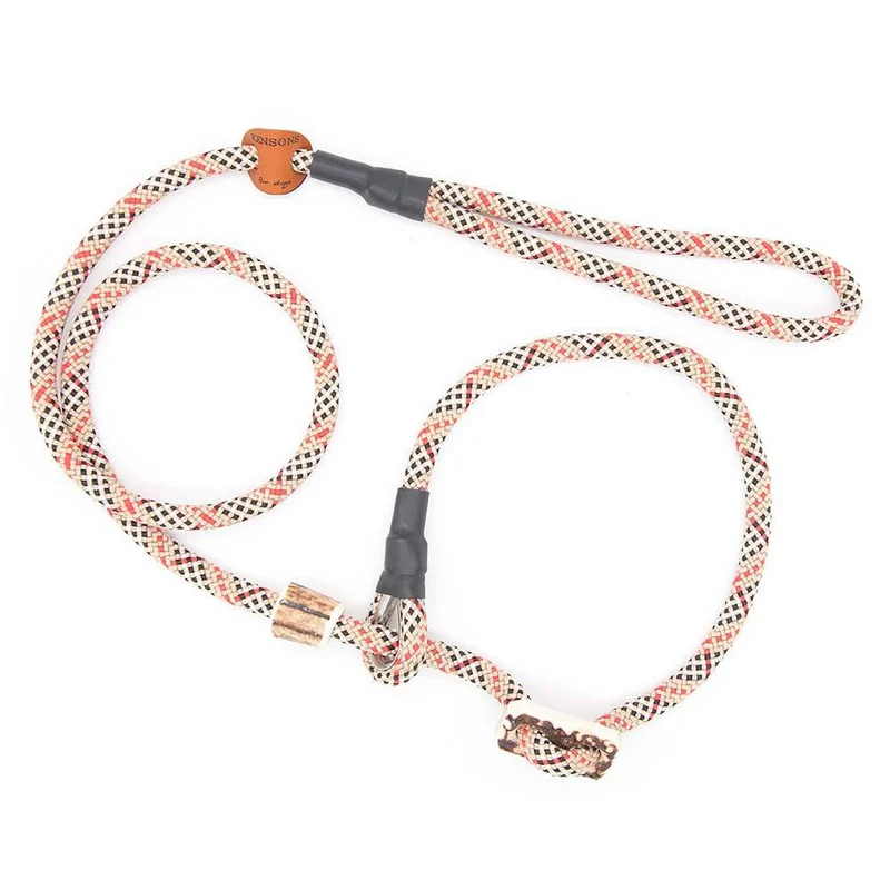 Retrieverleine 8mm Tau - Sporty-Style