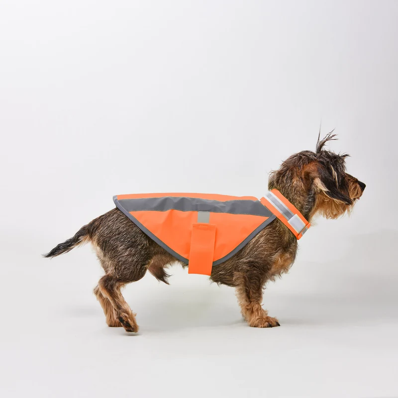 Hundewarnweste Neonorange