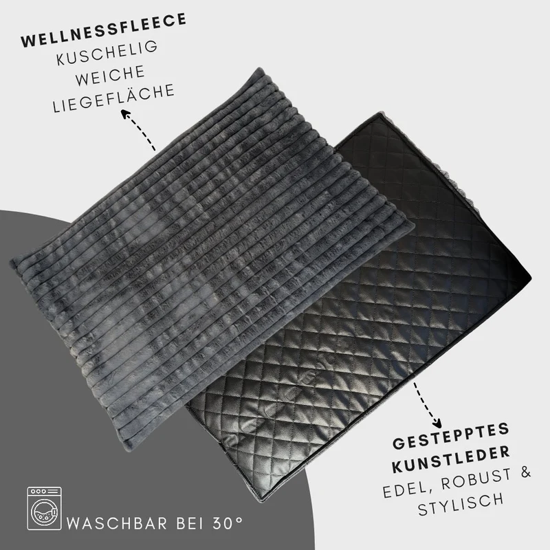 Reisedecke Premium Travel Noir