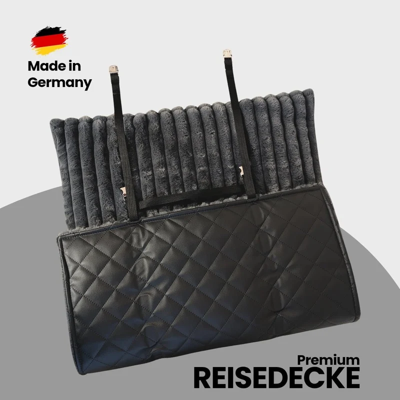 Reisedecke Premium Travel Noir