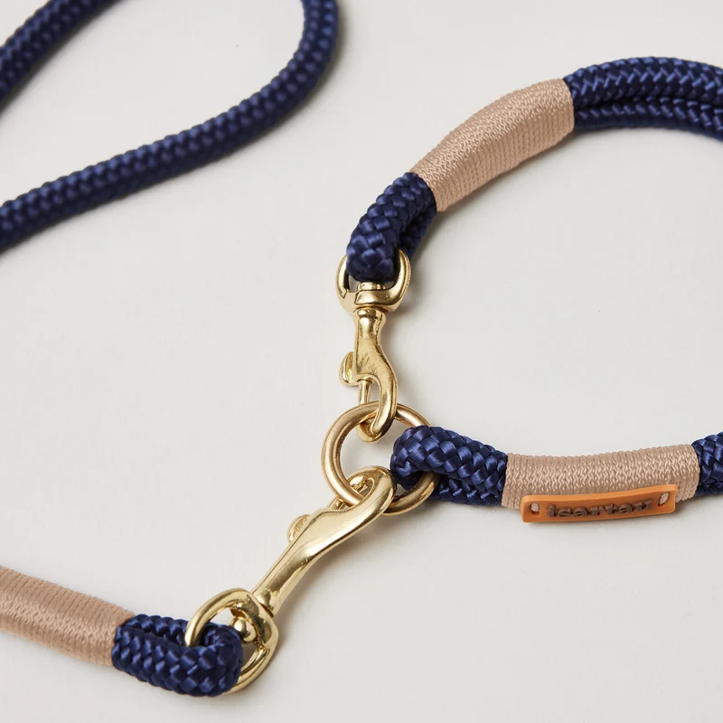 Festes Halsband Indigo Sea BEIGE