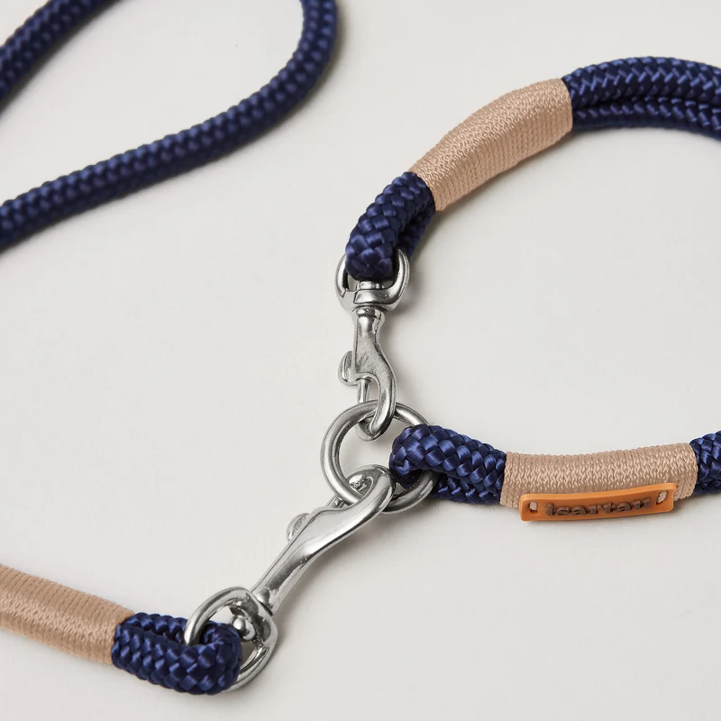 Festes Halsband Indigo Sea BEIGE