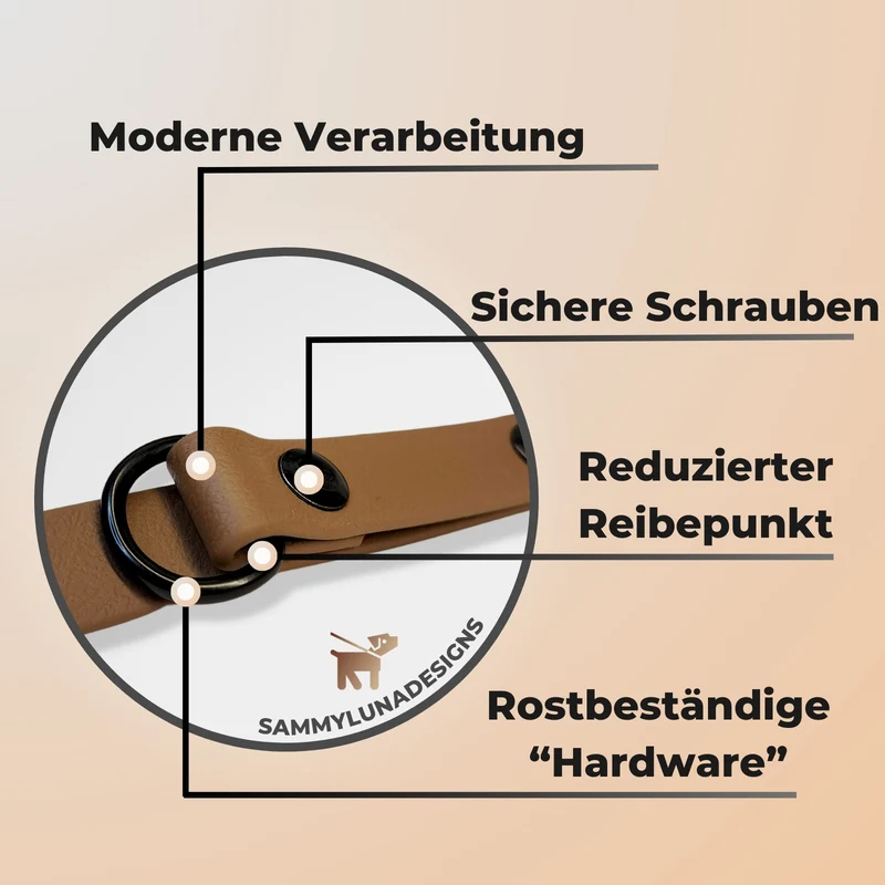 Hundeleine BioThane-Sports | Dark Green