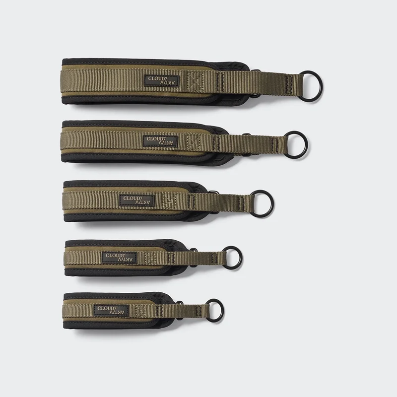 C-1 Zugstopp Halsband AKTIV Softshell Olive