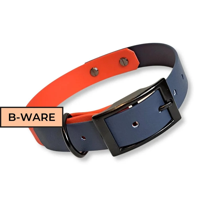 B-Ware Halsband Gurtband Zweifarbig | 37-47cm