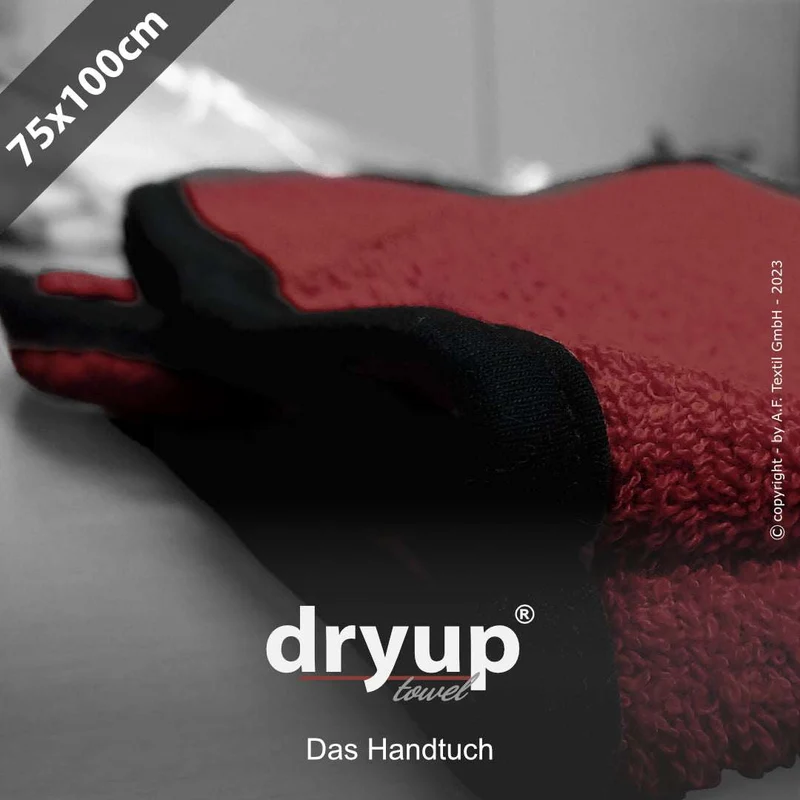 DRYUP® Hundehandtuch Bordeaux
