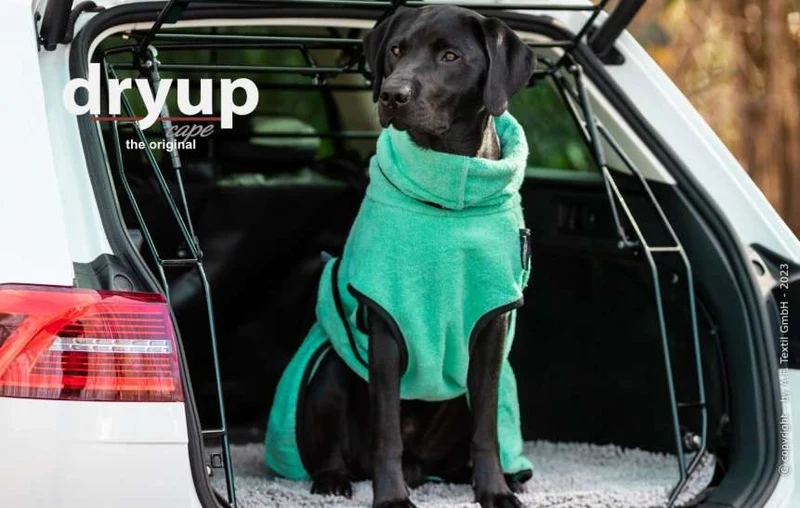 DRYUP CAPE® Hundebademantel Mint