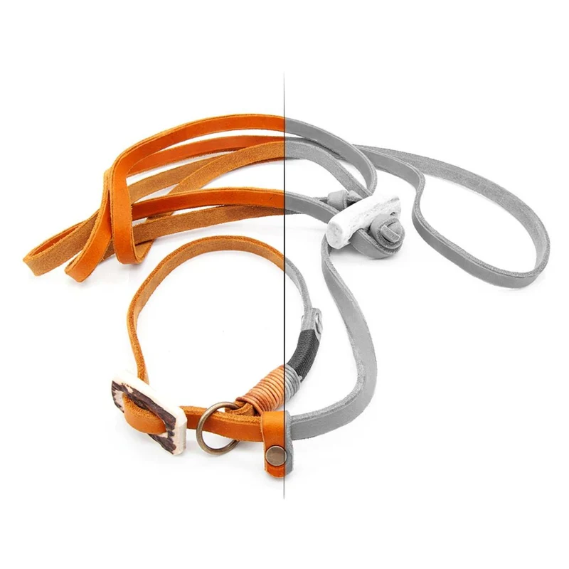 Umhängeleine / Jagdleine 12 mm Leder | Konfigurator