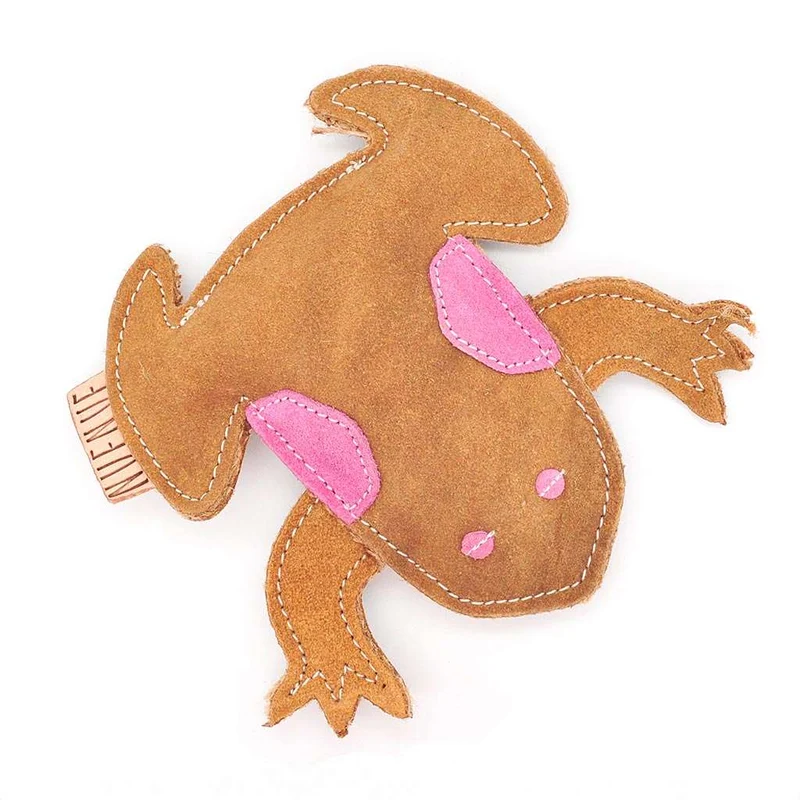 Hundespielzeug Wildleder Frosch