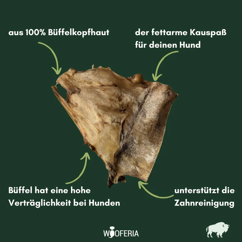 Büffelkopfhaut Platten