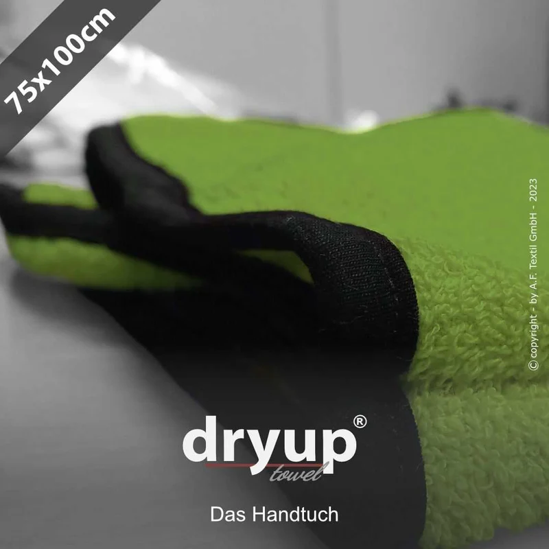 DRYUP® Hundehandtuch Hell-Grün