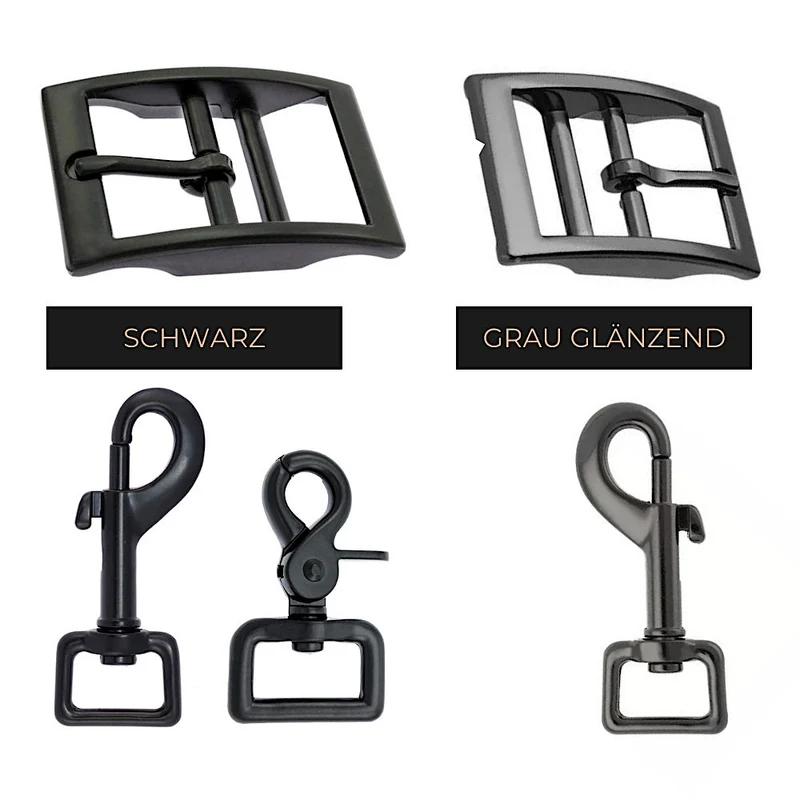 Halsband *Saddle-Braun x Buntstift Grün*