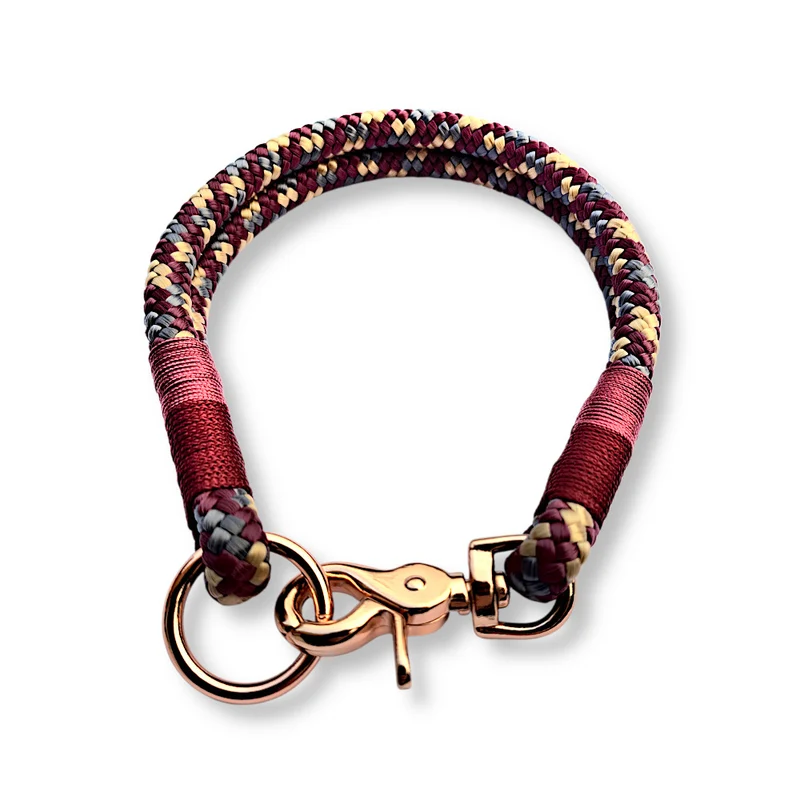 Tau-Halsband *Classy Bordeaux*