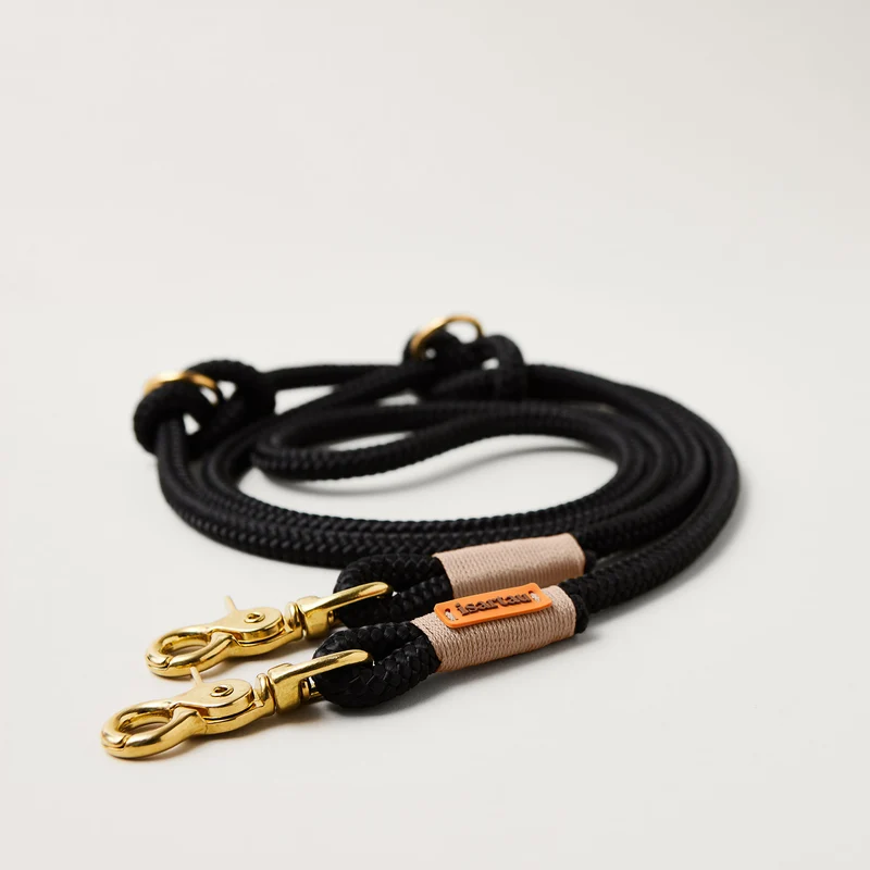 Tauleine Black Mamba BEIGE, 250 cm (Umhängeleine)