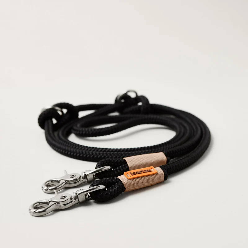 Tauleine Black Mamba BEIGE, 250 cm (Umhängeleine)
