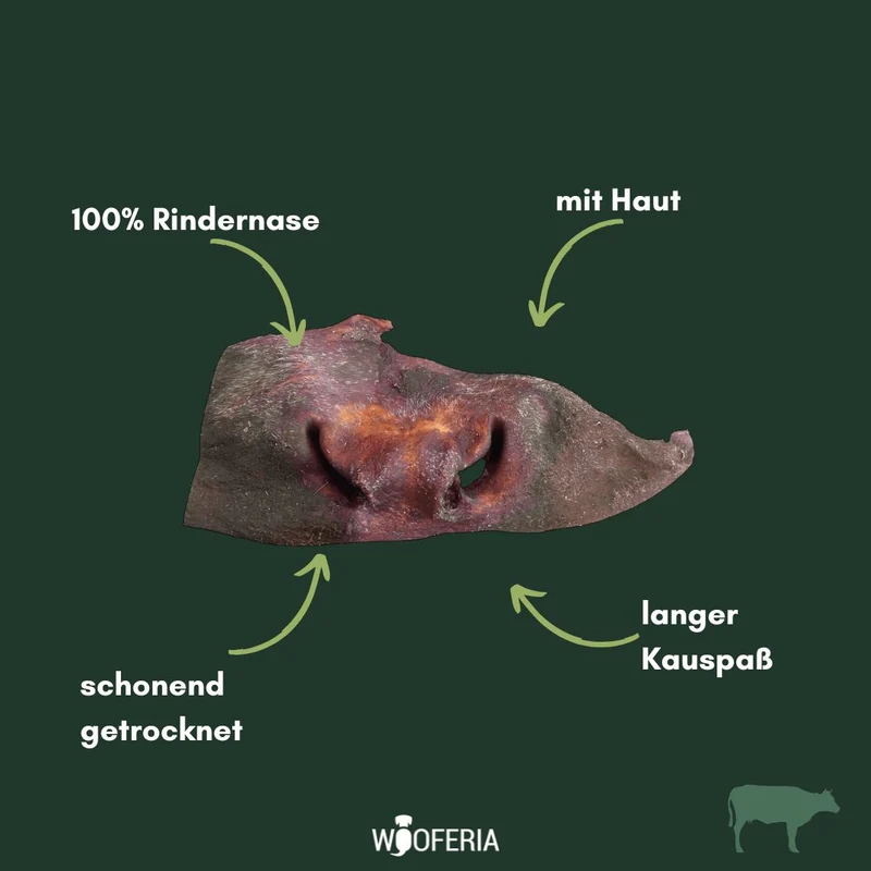 Rindernasen mit Haut