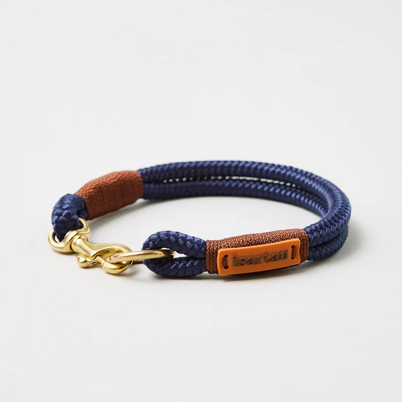 Festes Halsband Indigo Sea Kastanie