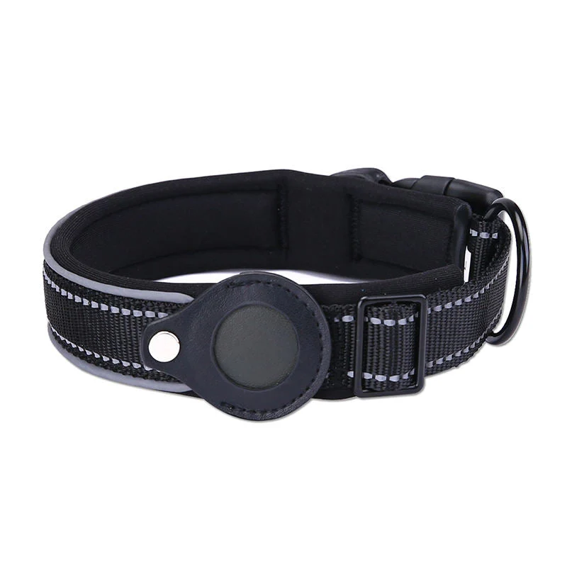 Hundehalsband mit integriertem Apple Airtag Halter