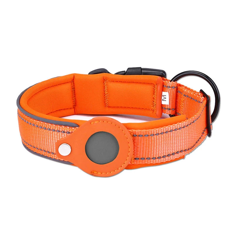 Hundehalsband mit integriertem Apple Airtag Halter