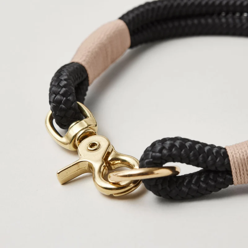 Festes Halsband Black Mamba BEIGE