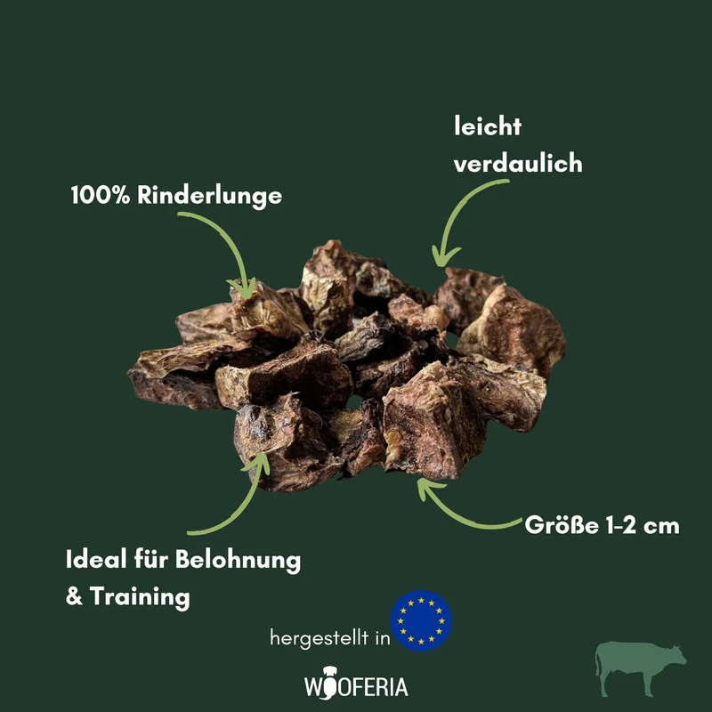 Rinderlungen Würfel
