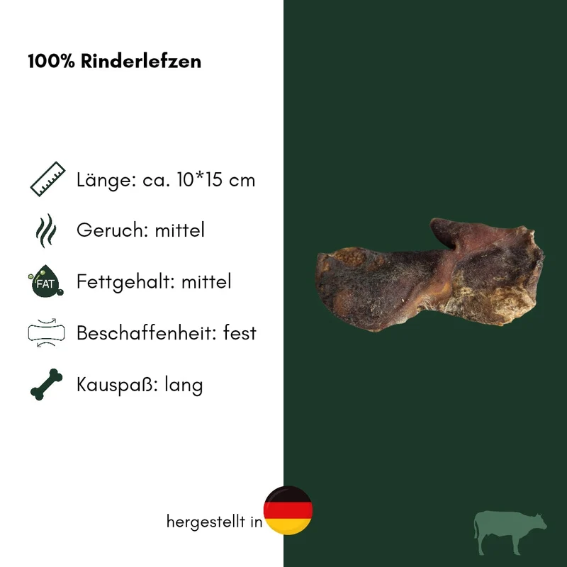 Rinder Lefzen