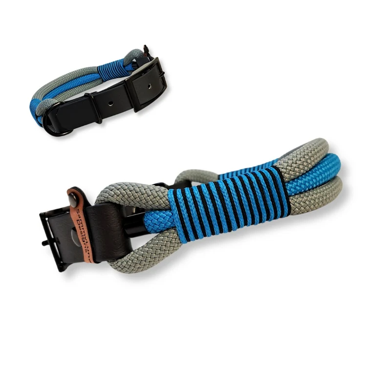 Tau-Halsband | Smoky Ocean-Blue