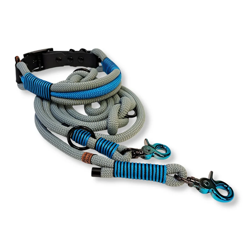 Tau-Halsband | Smoky Ocean-Blue