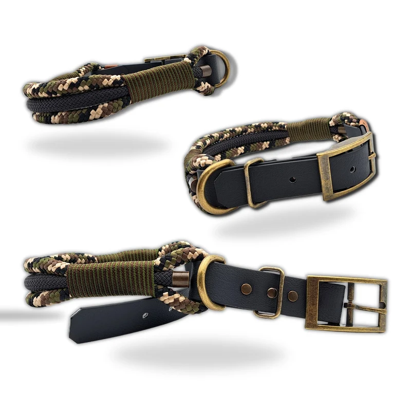 Tau-Halsband | Anthrazit-Camouflage