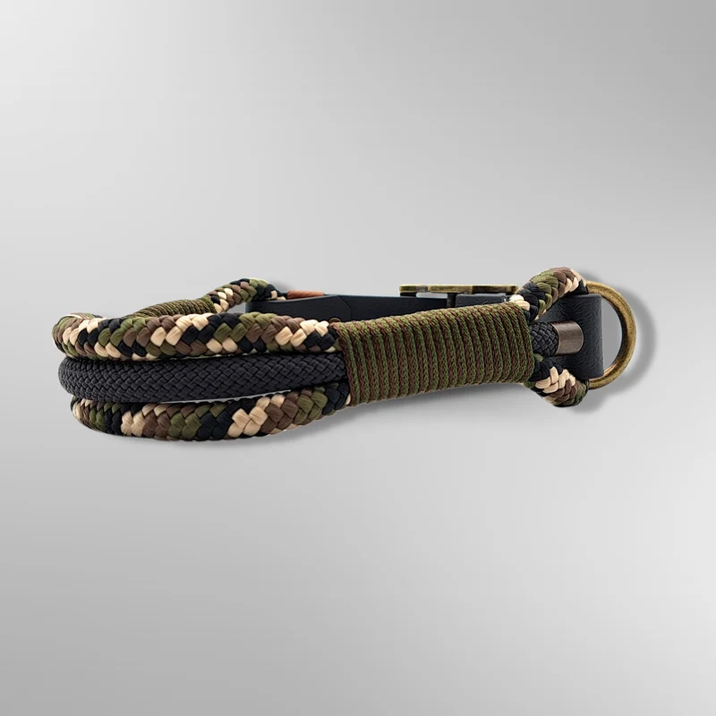 Tau-Halsband | Anthrazit-Camouflage