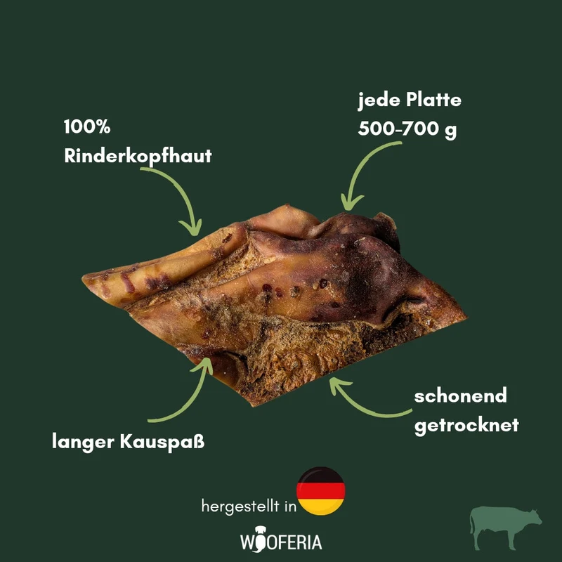 Rinderkopfhaut Platten